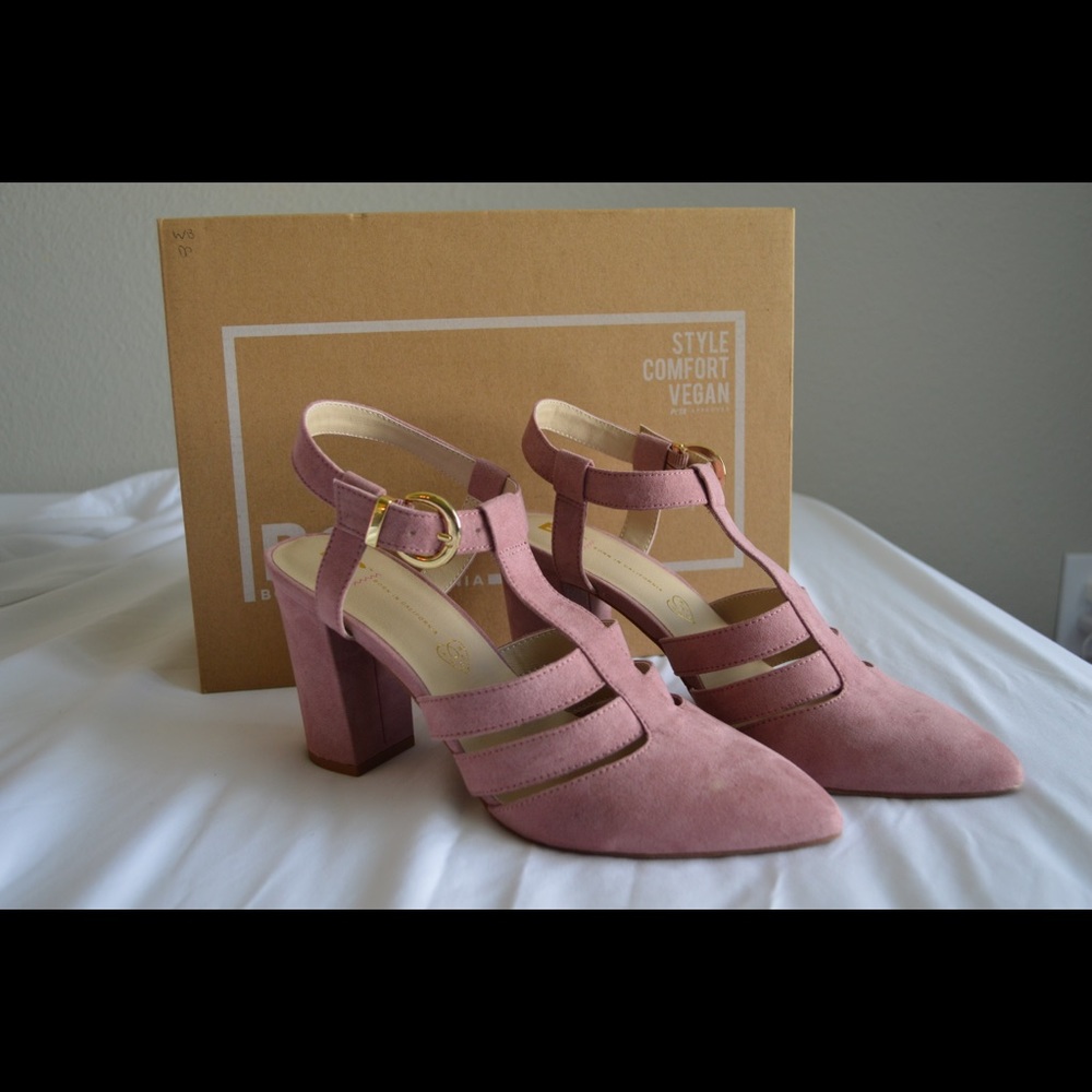 Pink Vegan Heels